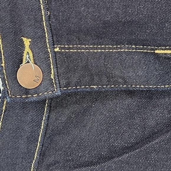 Mossimo Womena Mid Rise Skinny Bootcut Jeans Dark Wash Denim Size 10 - Picture 9 of 13